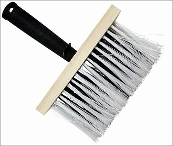 Кисть-макловица 150*65мм, искусств. щетина, деревян. корпус 02-21-150