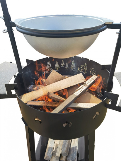 Печь садовая пс01в