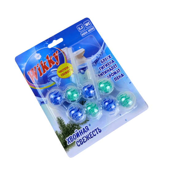 Блок подвесной для унитаза Wikky 2шт Хвойная свежесть