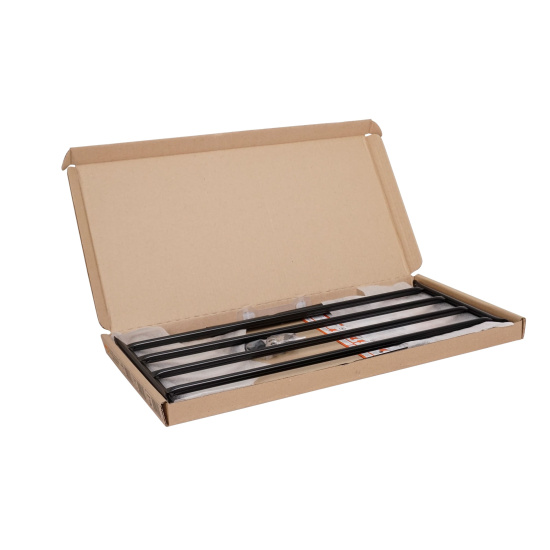 Подставка для обуви "Альфа 22" (Черный) (2-х полочная, 60см)