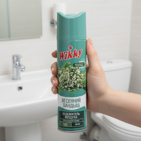 Освежитель воздуха Wikky "Весенний ландыш" 300мл 