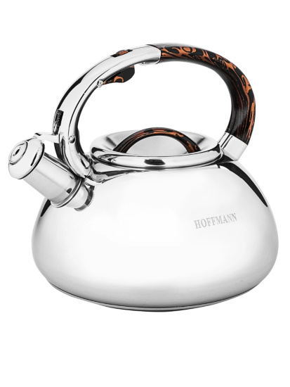 Чайник 3,0л нержавеющая  сталь НМ 5533/2 со свистком (в)