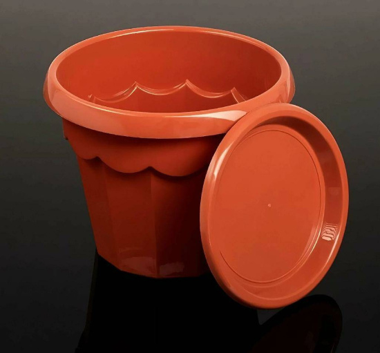 Горшок цв. "Гармония" 4л. с поддоном. М1411 М1576