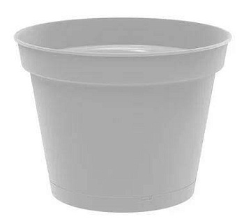 Горшок для цветов "Mint" D120мм 0,7л с поддоном (серый) 221611835/03