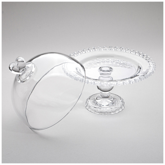 БЛЮДО "SWEETY" С КРЫШКОЙ НА НОЖКЕ 19,5Х20,5 СМ 691-112