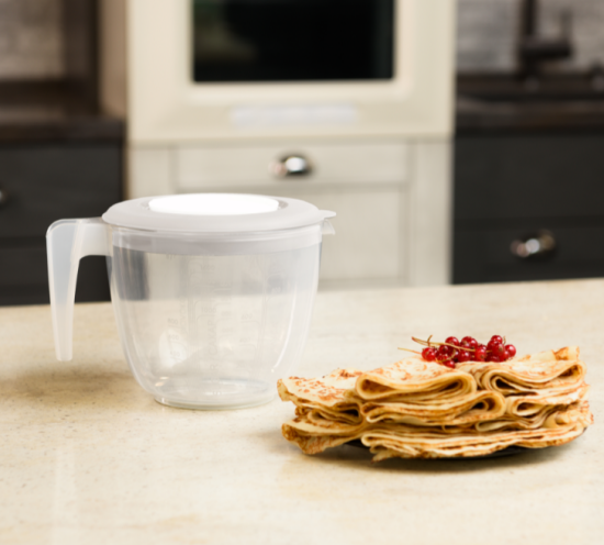 Емкость для миксера мерная HELSINKI с крышкой 1,9 л пепельный жемчуг PT111010024