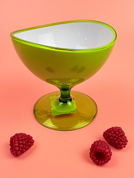 Креманка пластиковая диаметр 10,5см (цвет микс) OLS-179-10