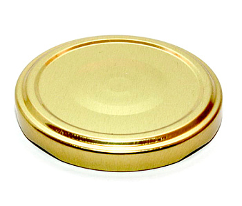 Крышка для банок твист д=58 золотая  ("Твист" 58 золотая (1шт.)