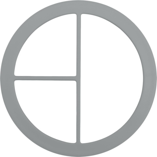 Подставка для зубных щеток Plast Team STOCKHOLM серый шторм PT502310025