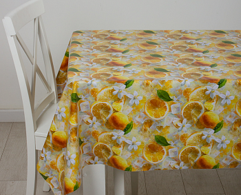 Клеенка Глянец 140см GX-785А Сочный лимон