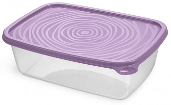 Контейнер прямоугольный "Романо" 1,6 л колор  С852КОЛ