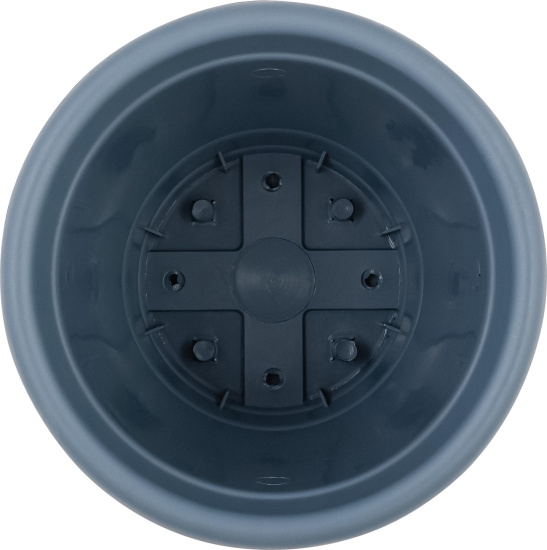 Горшок для цветов InGreen Aphrodite D 340 mm, 12,7л с подставкой №7 серый IG420711026