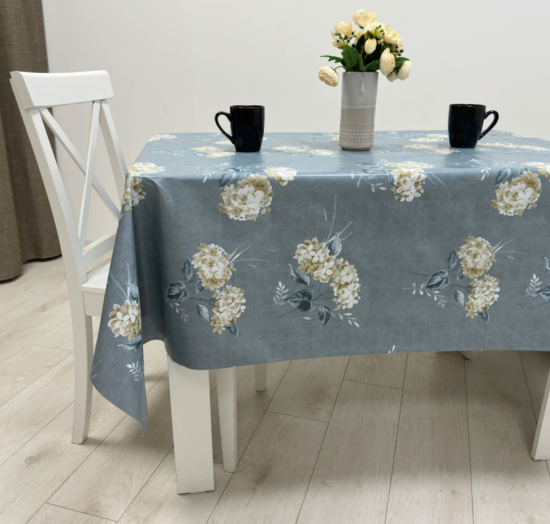 Клеенка Camelia 140 см арт. 609/2 Гортензии 14387 Клеенка Camelia 140 см арт. 609/2 Гортензии 14387