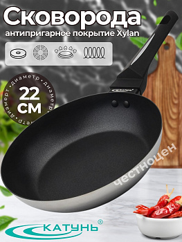 Сковорода 22см б/кр а/п СТАЙЛ КТ-НА-С22 Сковорода 22см б/кр а/п СТАЙЛ КТ-НА-С22