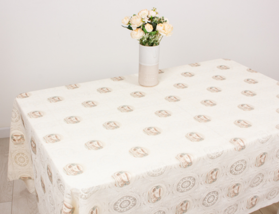 Клеенка 137см Lace Print CYM-106С2 беж