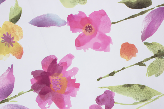 Клеенка 140см Camelia Цветочная палитра 674/1