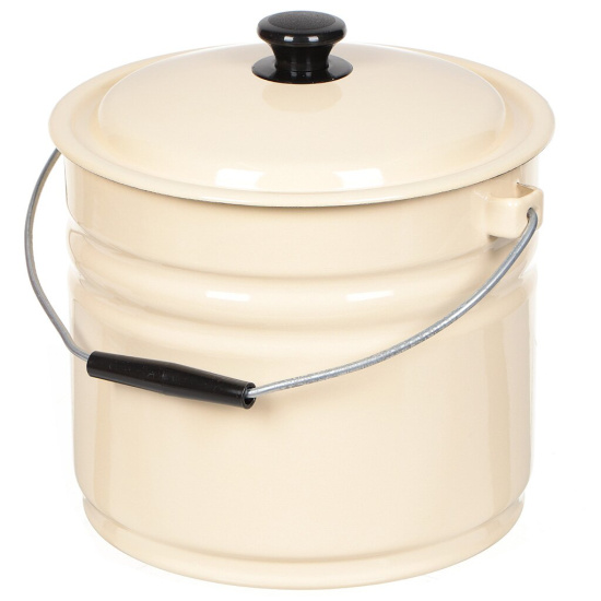 Ведро 10,0л с крышкой 41204-222 без декора