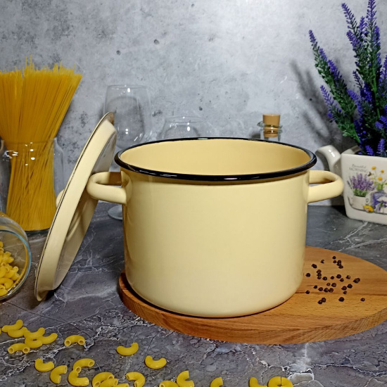 Кастрюля 4,5л 2с17 без рис.крем.