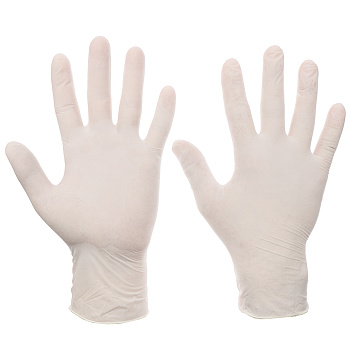 VETTA Набор перчаток 10 шт, латекс, р-р M 447-029