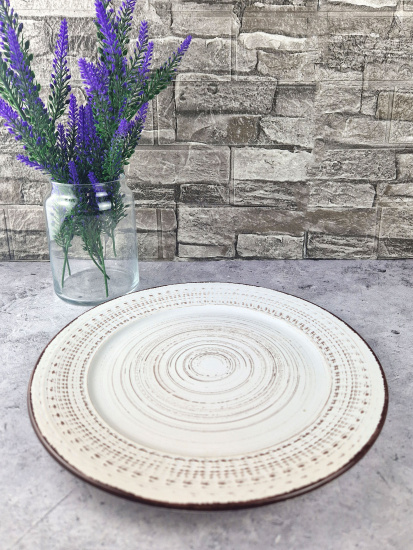 Тарелка плоская 26см OLS-CF-WP-3 микс