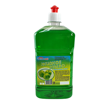 Мыло жидкое  1000 г. п/п Зеленое яблоко