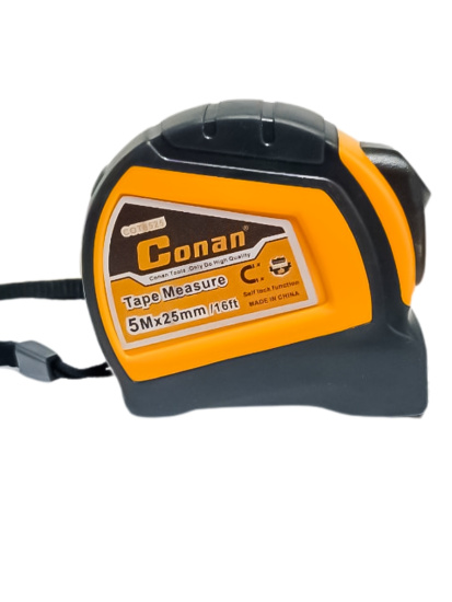 Рулетка Conan 5м*25мм метрическая, магнитная COT0525 OLS-778-38