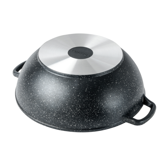 Казан 280/100 4л. С крышкой гранит кн2832аг