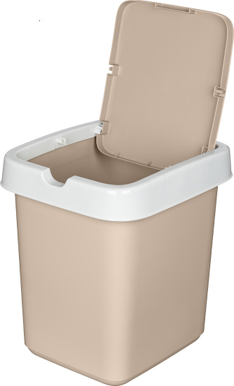Контейнер для мусора "Tule" 14л (бежевый) 221301227/01