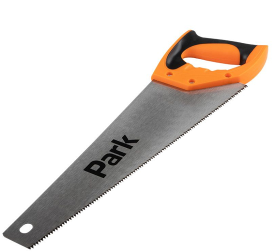 Ножовка по дереву с двухкомпонентной ручкой 40 см