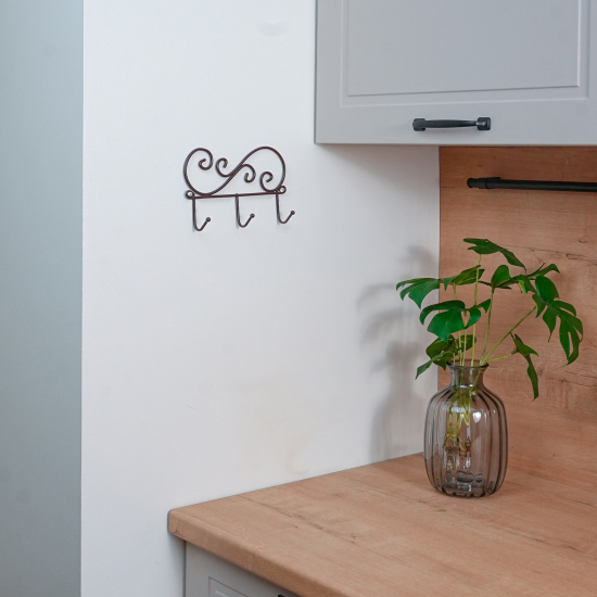 Вешалка "Кружева 3" (Коричневый)