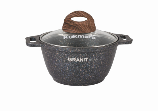 Кастрюля 1,0л со стекл. кр. АП "Granit ultra" (blue) кгг12а Кастрюля 1,0л со стекл. кр. АП "Granit ultra" (blue) кгг12а
