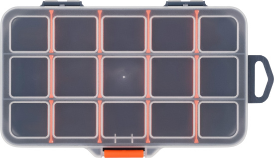 Органайзер для мелочей Blocker Expert 8", серо-свинцовый/оранжевый BR383110026