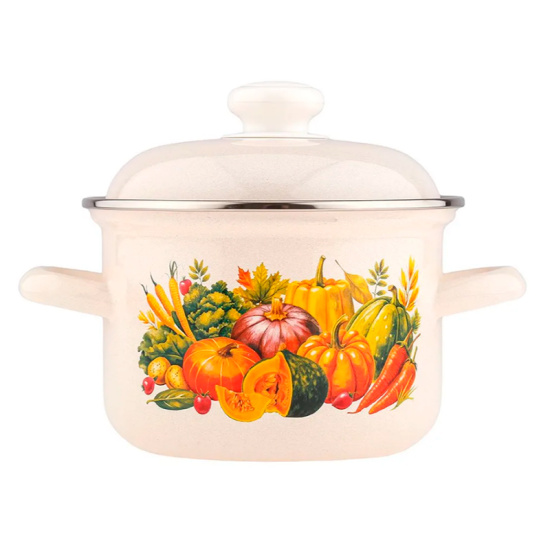 Кастрюля 1,5 литра (Осенний карнавал) (С-1608АП2/4Жм) 