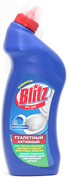 Средство чистящее для унитаза 750гр Морская свежесть Blitz (8000020)