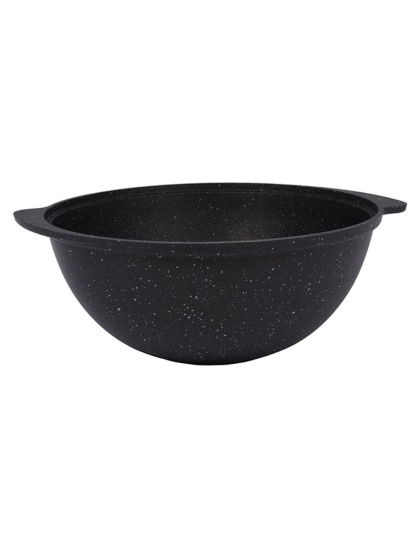 Казан для плова 4,5л со стекл.кр. АП (темный мрамор) кмт47а