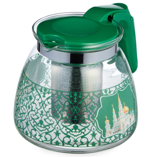 ЗАВАРОЧНЫЙ ЧАЙНИК AGNESS С ФИЛЬТРОМ "СУРА"  900 МЛ. (885-116)