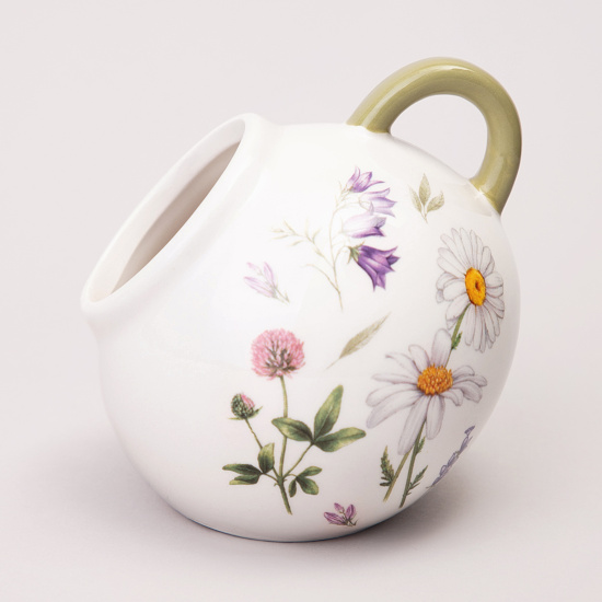 СОЛОНКА С ЛОЖКОЙ AGNESS "FLOWER STORY" 9,5*10 СМ 170 МЛ 358-2183 