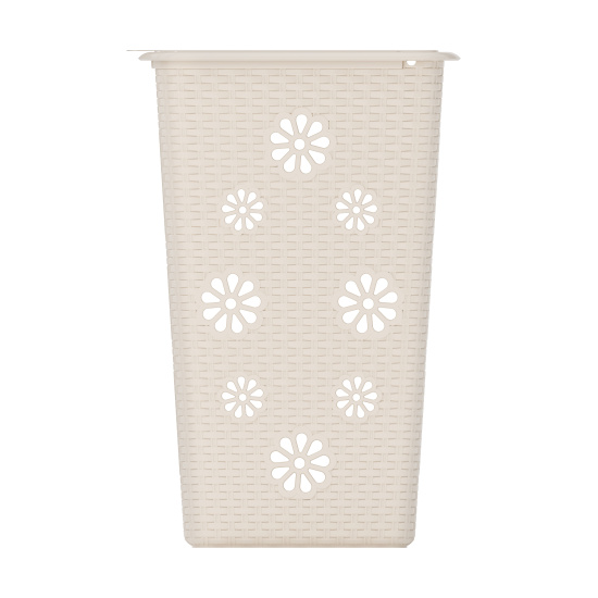 Корзина для белья "Плетенка" 60л. слон.кость М2030 ,,,