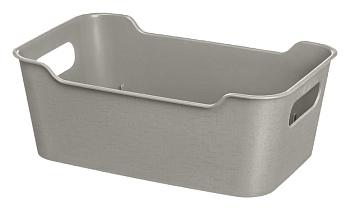 Корзинка универсальная "Mango" 1.5л. 190х140х80мм (серый) 223300135/03 ,,