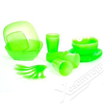 Набор для пикника на 6 персон (микс) Набор для пикника на 6 персон (микс)