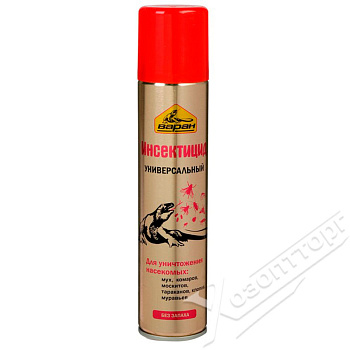 Дихлофос 180мл Универсальный Варан А (золотой, без запаха)  Дихлофос 180мл Универсальный Варан А (золотой, без запаха)