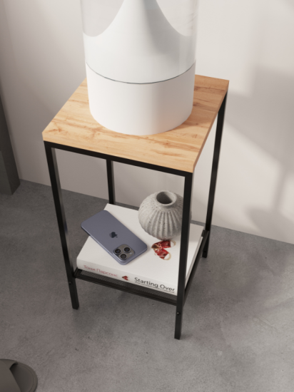 Подставка для цветов Парма 12л Черный ПДЦП12Л Ч