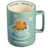 КРУЖКА LEFARD "CAPYBARA+COFFEE" 400МЛ (260-998)