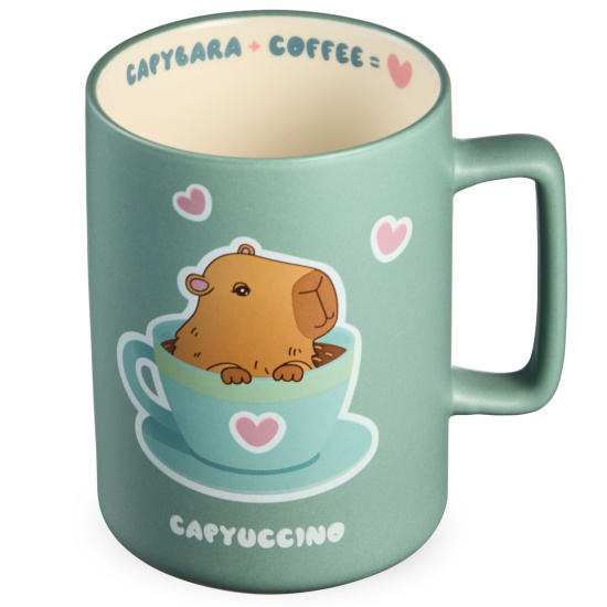 КРУЖКА LEFARD "CAPYBARA+COFFEE" 400МЛ (260-998)