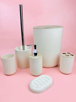 Набор аксессуаров для ванной комнаты 6 предметов OLS-033A-53