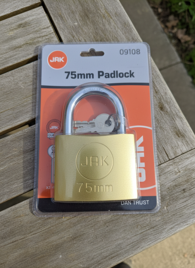 Замок навесной 75 мм OLS-381-5