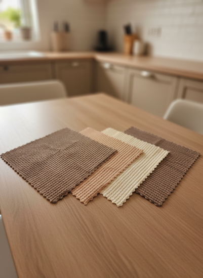 Набор салфеток из микрофибры  30*30 см, 4 шт OLS-140-12