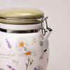 БАНКА AGNESS "FLOWER STORY" 11,5*15 СМ 750 МЛ (КОР=24ШТ.) (358-2181)