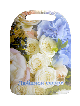 Доска разделочная с картинкой К-132