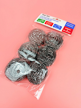 Набор металлических губок 6шт OLS-033А-19